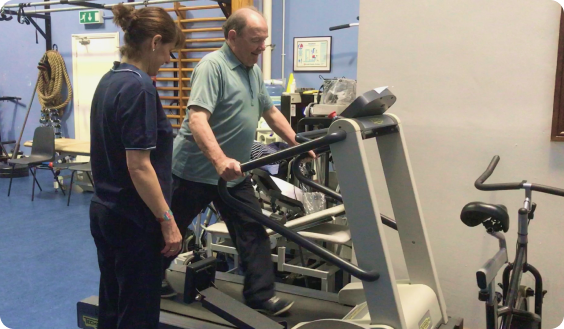 Patient exercising - Dublin Physio